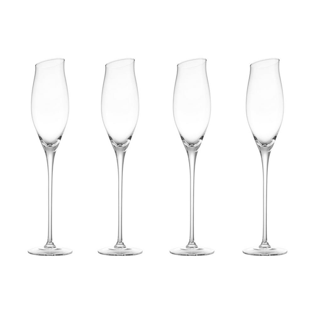 CHAMPAGNE FLUTE SET OF 4 - sway