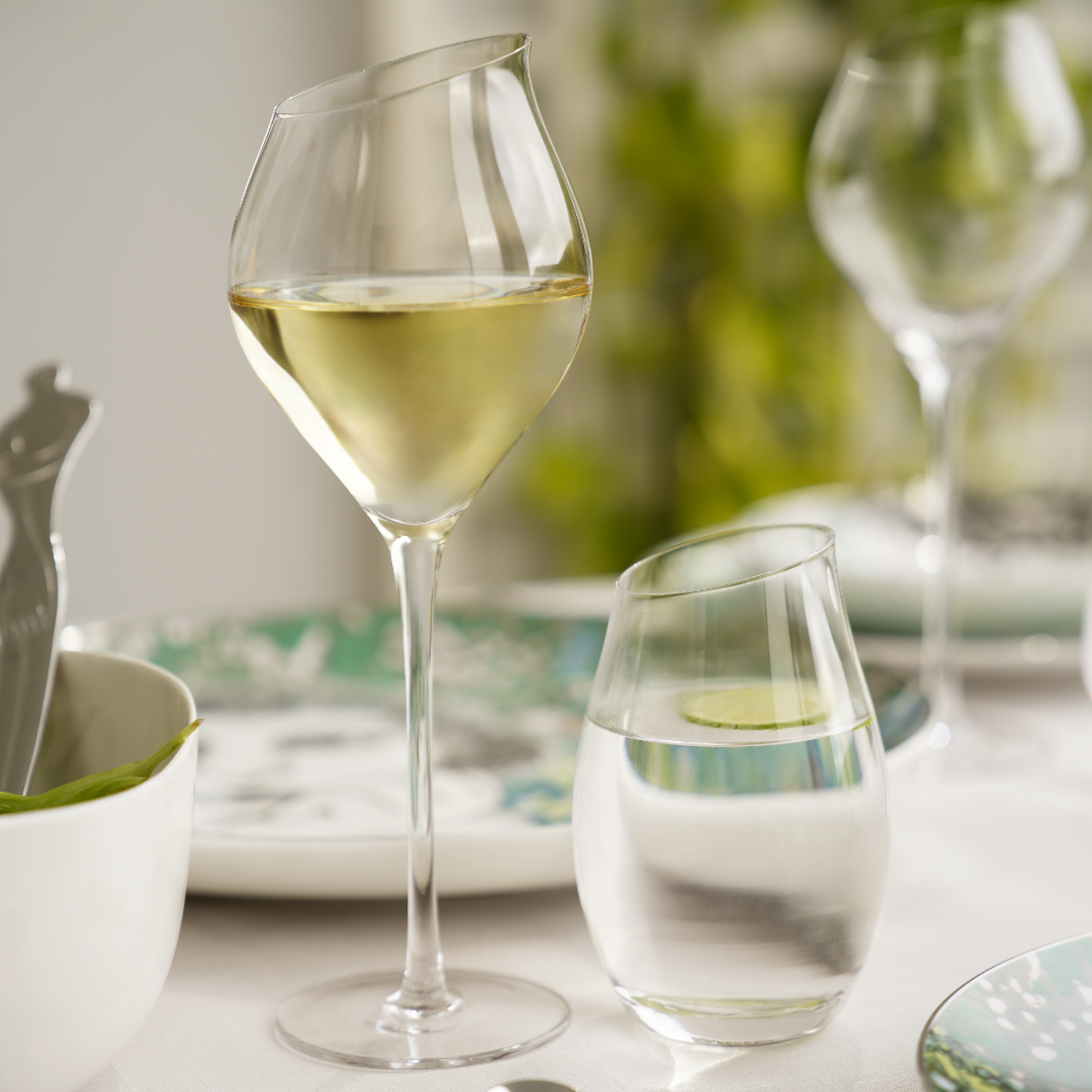 WHITE WINE GLASS SET OF 4 - sway