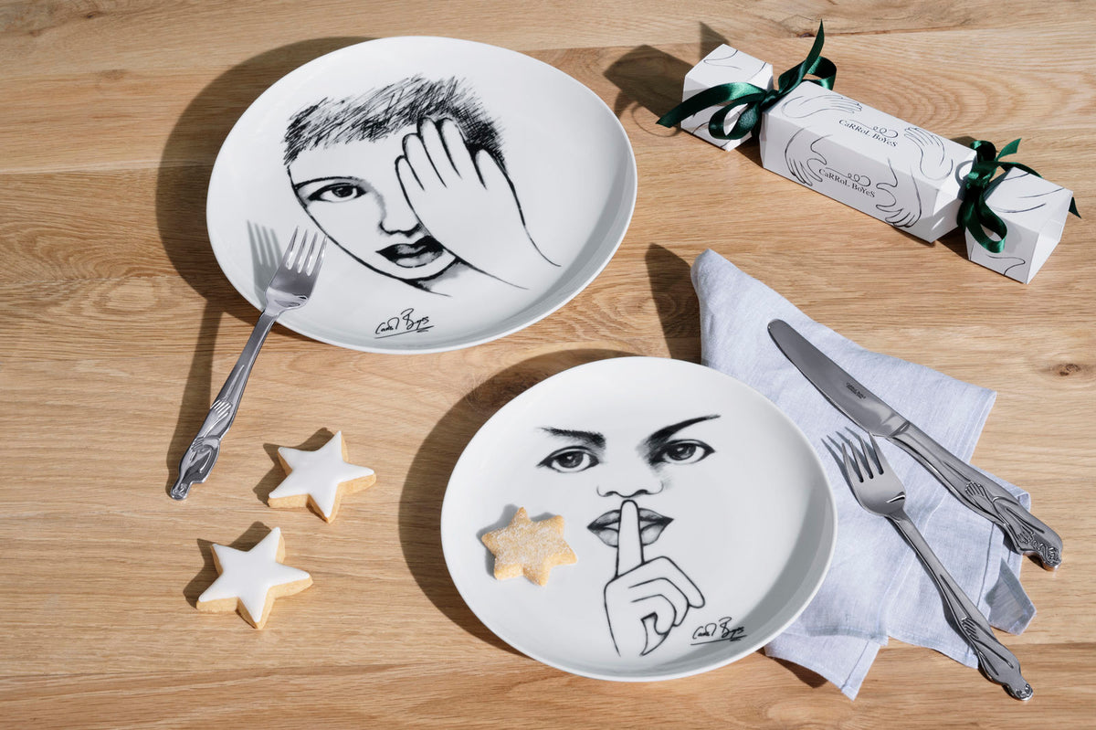 SIDE PLATE SET OF 4 - eye for detail