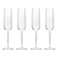 CHAMPAGNE FLUTE SET OF 4 - ripple