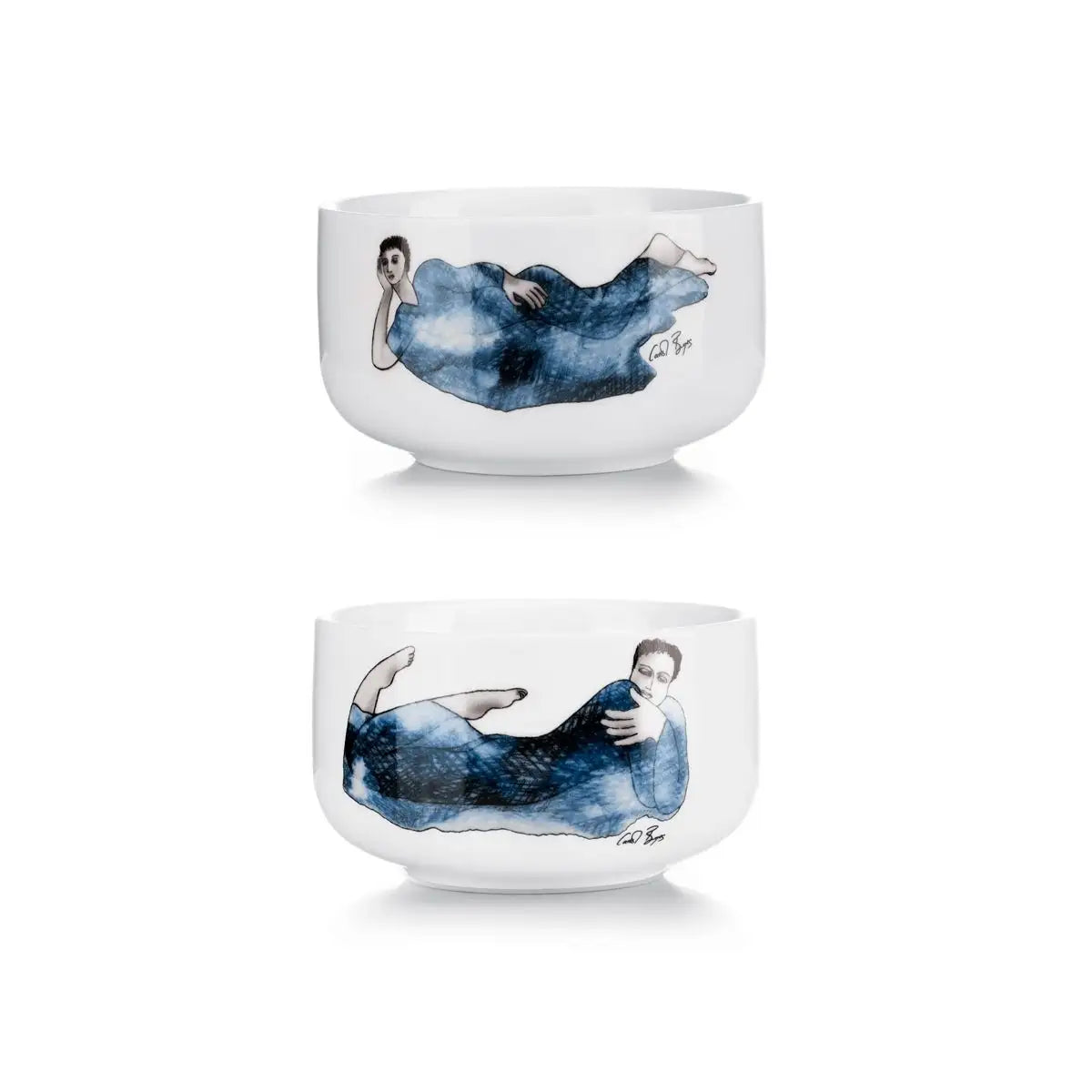 SMALL BOWL SET OF 2 - indigo girls