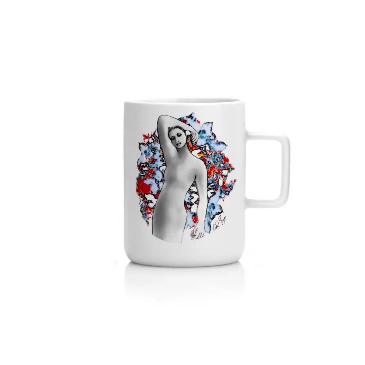 MUG SET OF 4 - pop art warm
