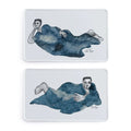 PLATTER RECTANGLE SET OF 2 - indigo girls