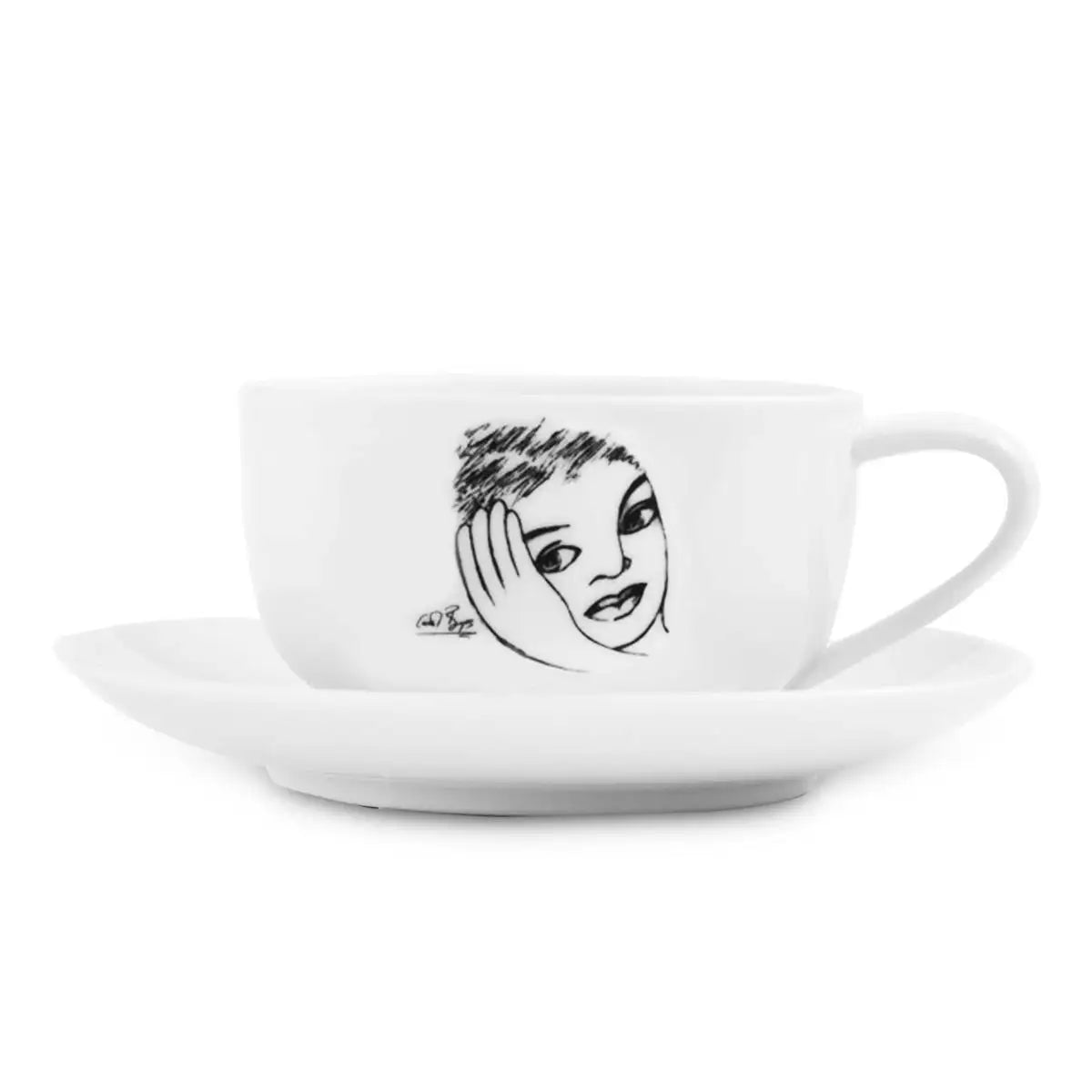 CUP AND SAUCER - pillow talk