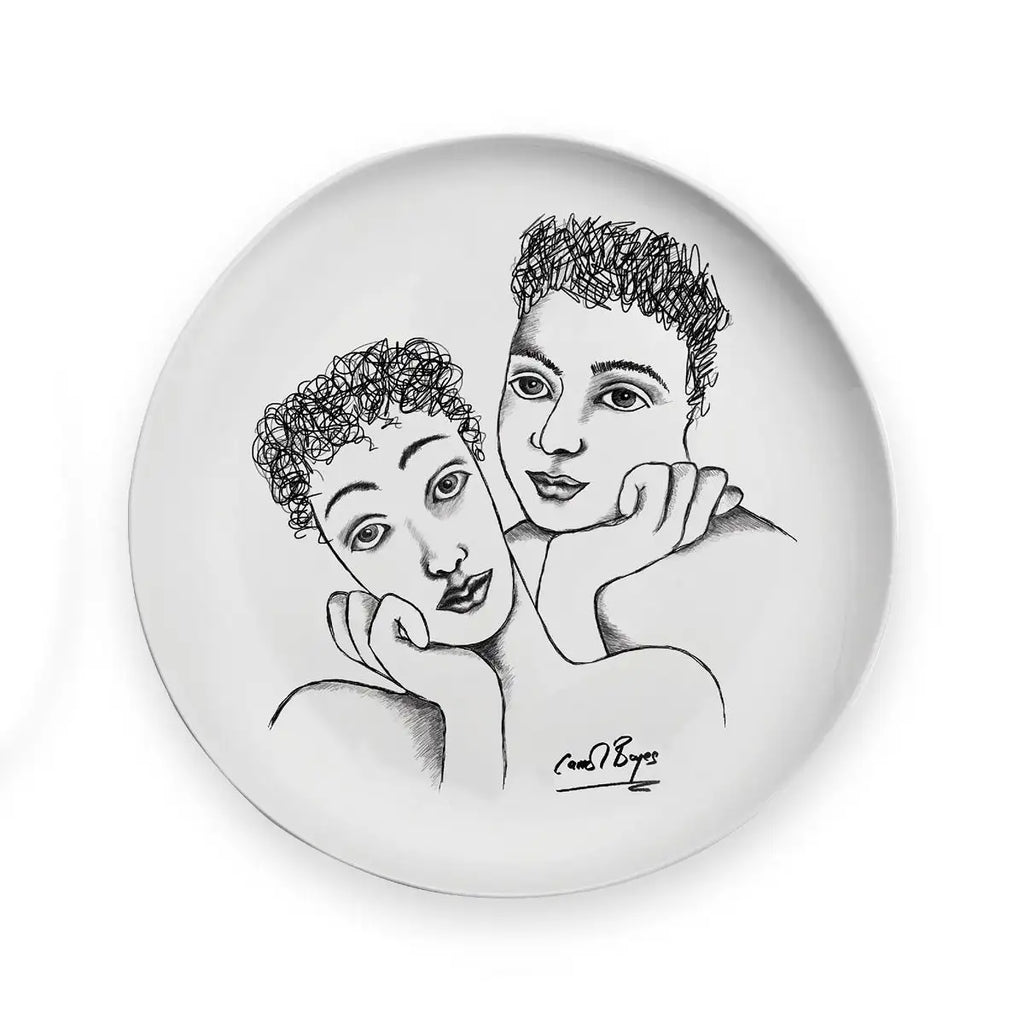 DINNER PLATE - two of a kind