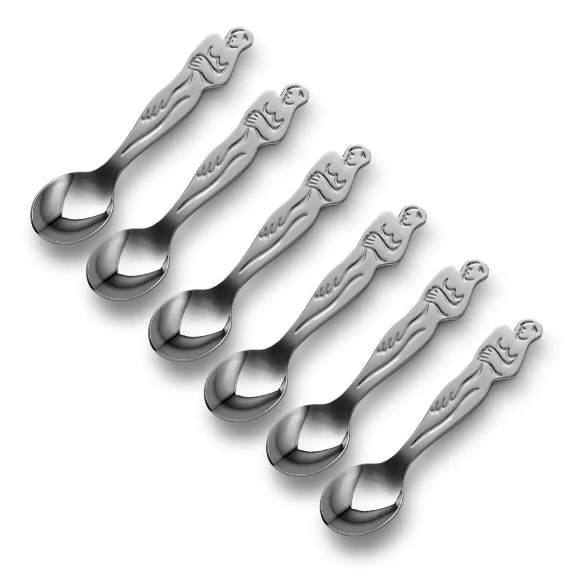 TEASPOON SET OF 6 - woman