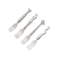 CAKE FORK SET OF 4 - heritage mix