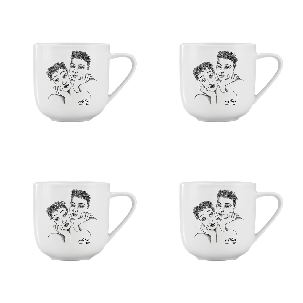 MUG SET OF 4 - two of a kind