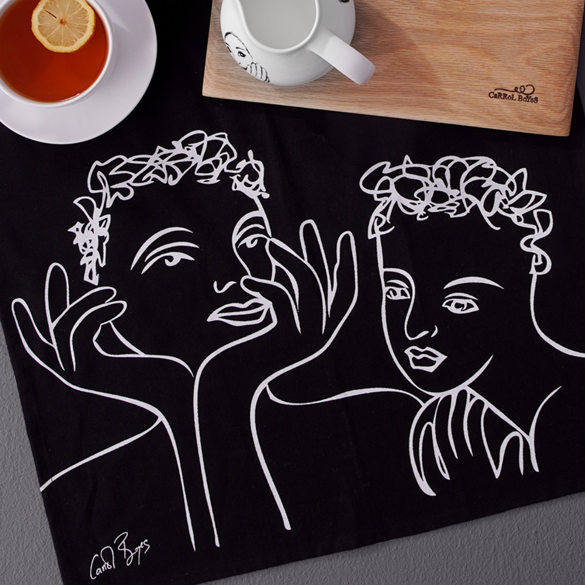 PLACEMAT SET OF 4 - conversation