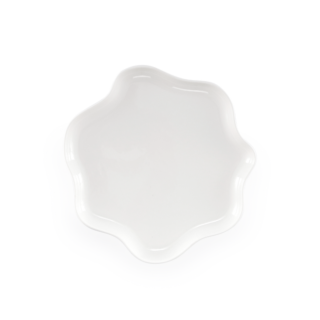 SIDE PLATE SET OF 4 - wavy