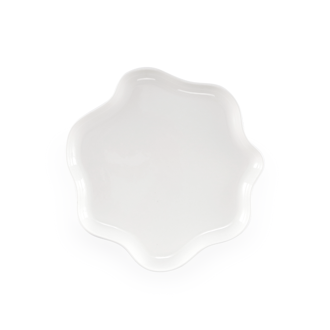 SIDE PLATE SET OF 4 - wavy