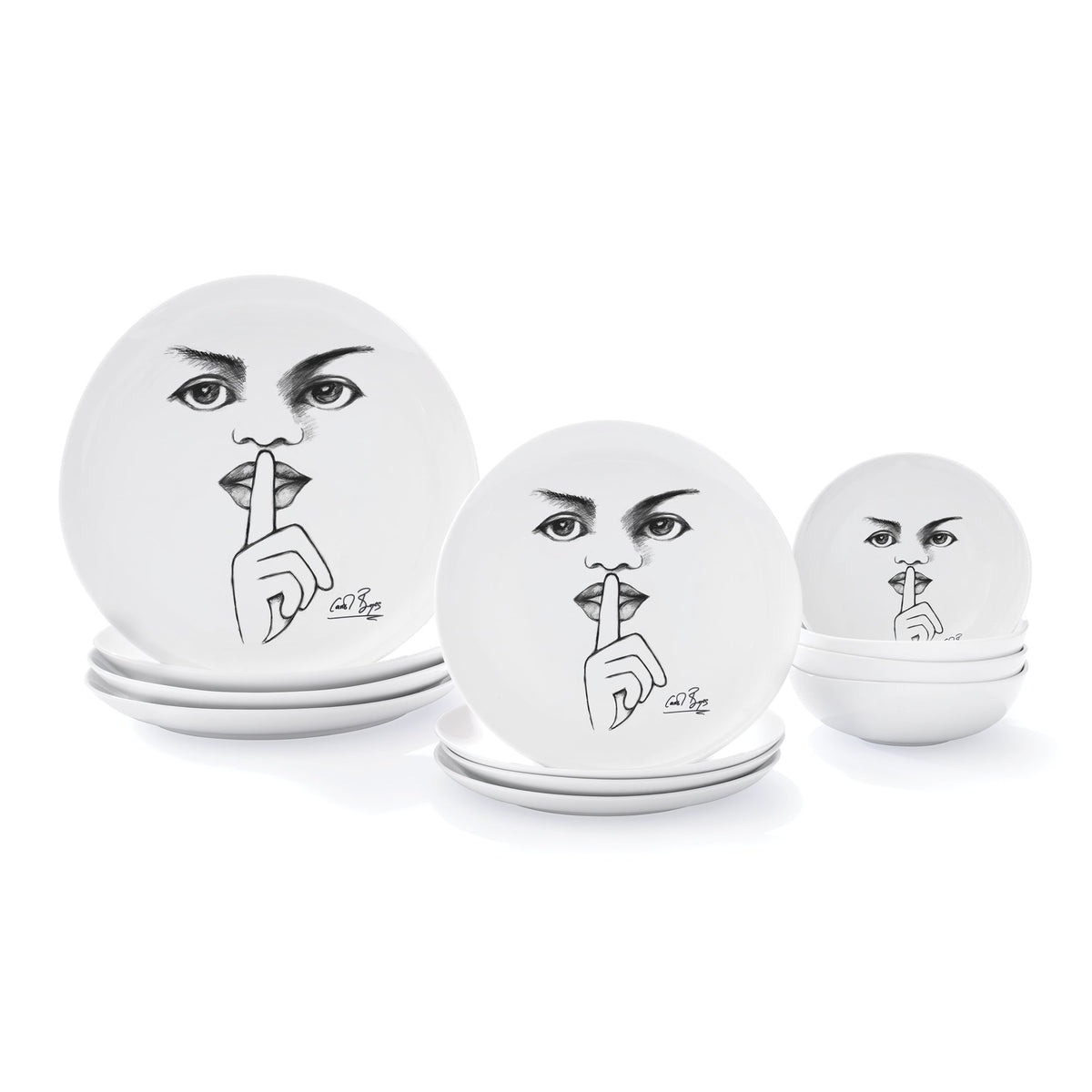 DINNERWARE 12pc SET - it's a secret!