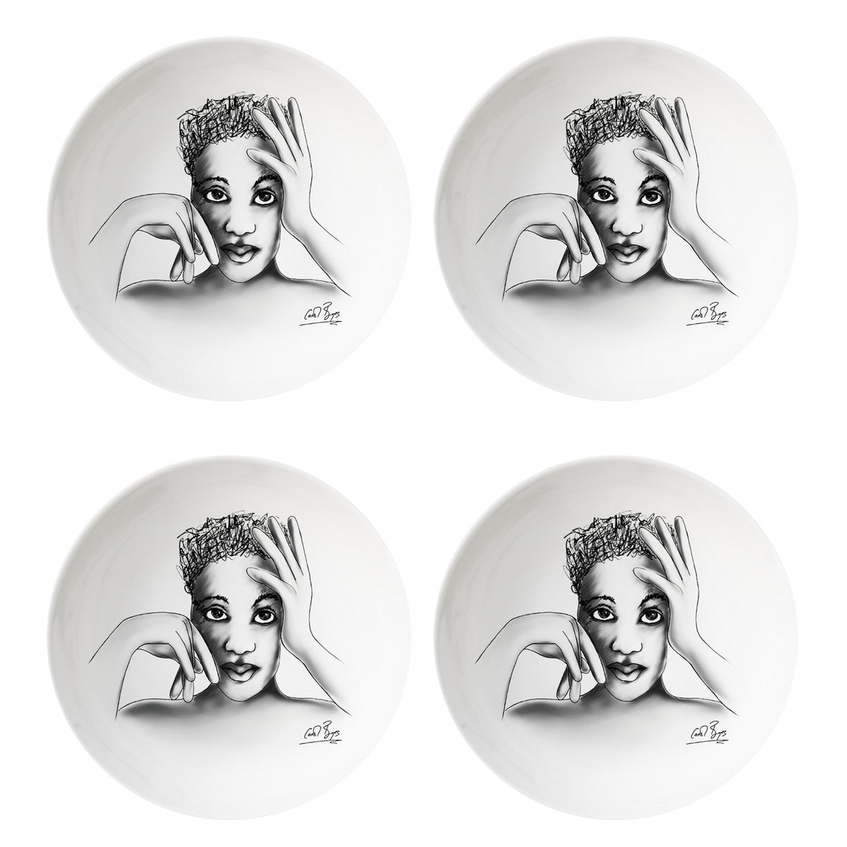 CEREAL / SOUP BOWL SET OF 4 - in vogue