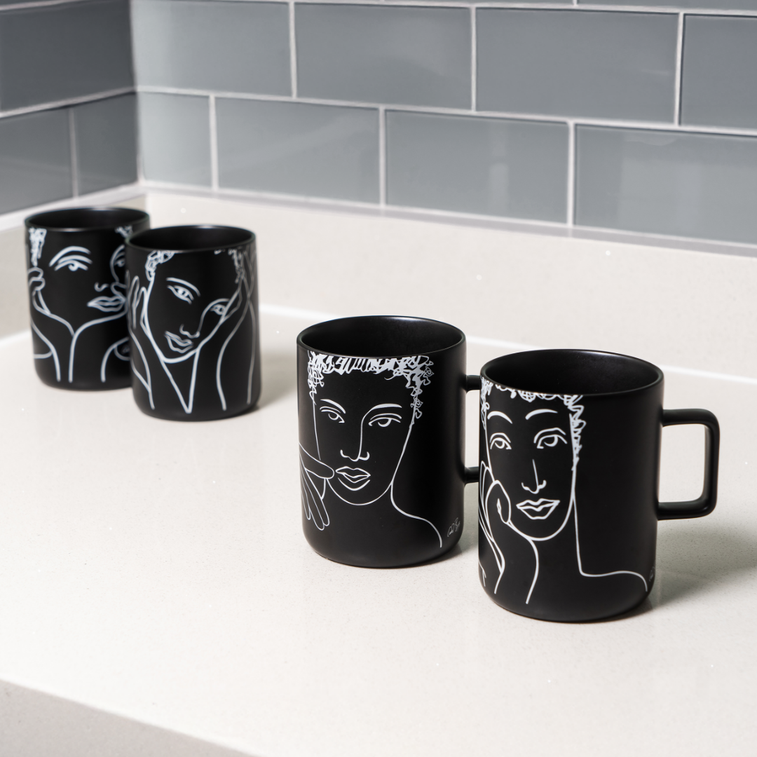 MUG - pensive
