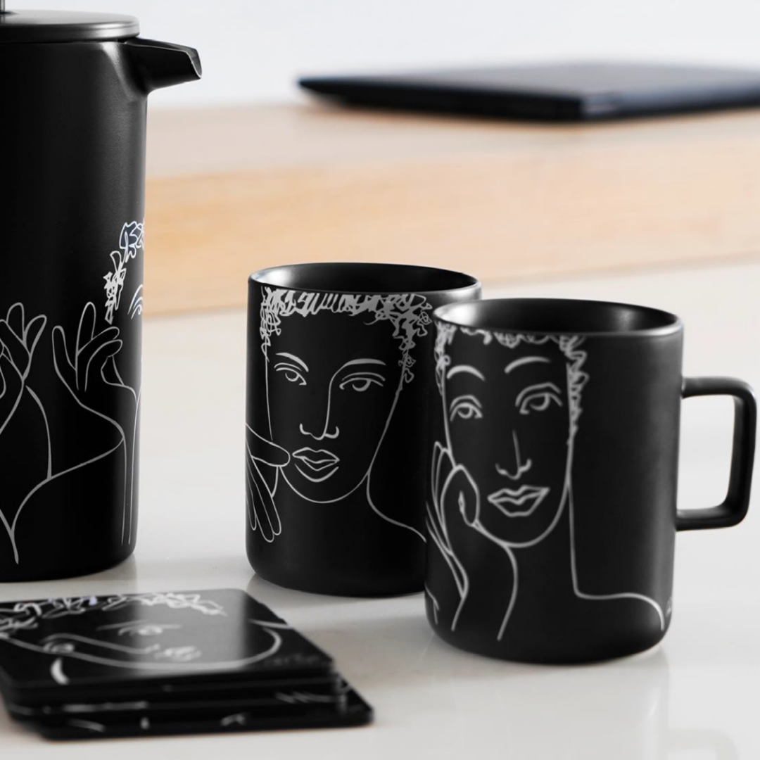MUG - pensive