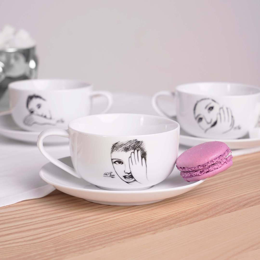CUP AND SAUCER - eye for detail