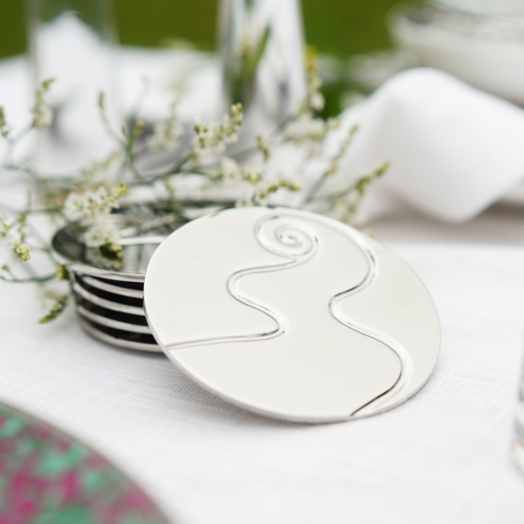 COASTER SET OF 6 - shapes