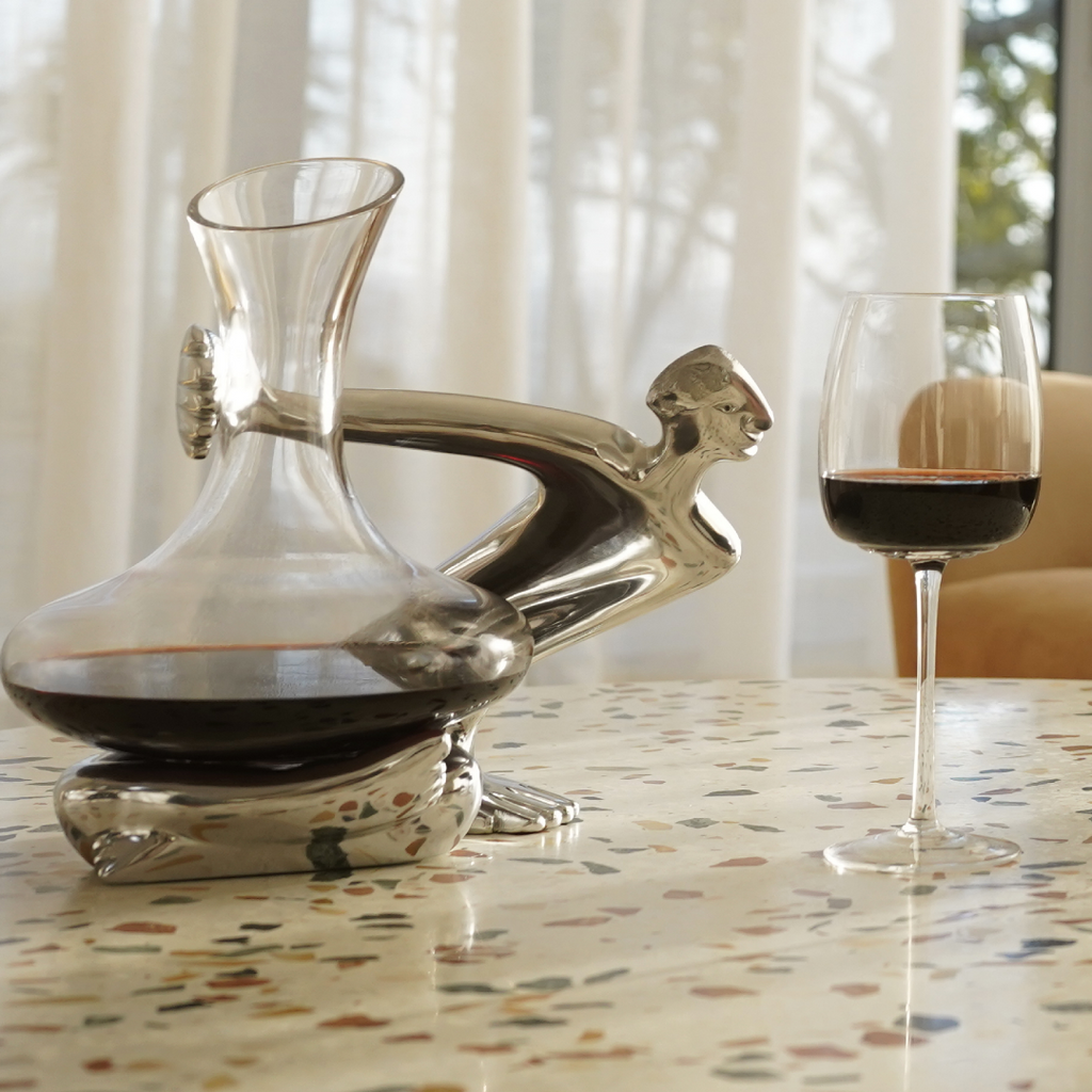 GLASS DECANTER SET - on the brink