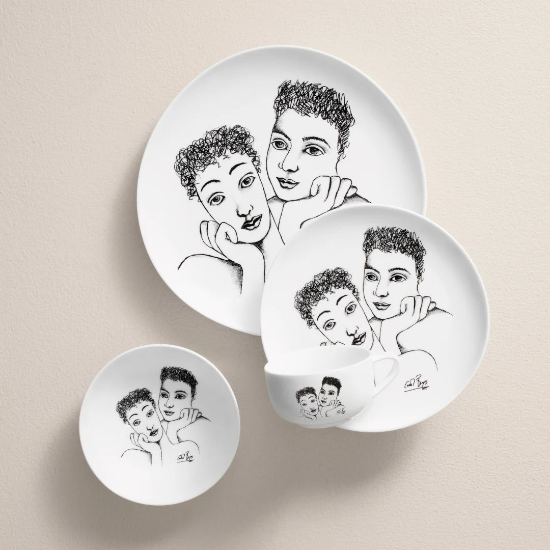 DINNER PLATE - two of a kind