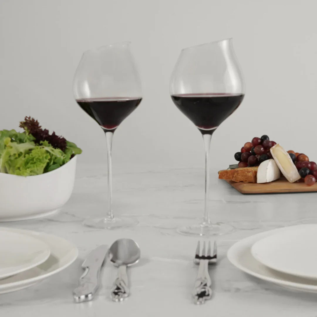 RED WINE GLASS SET OF 4 - sway