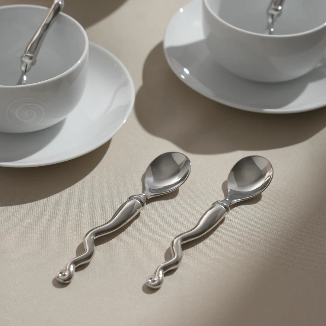 TEASPOON SET OF 4 - wave