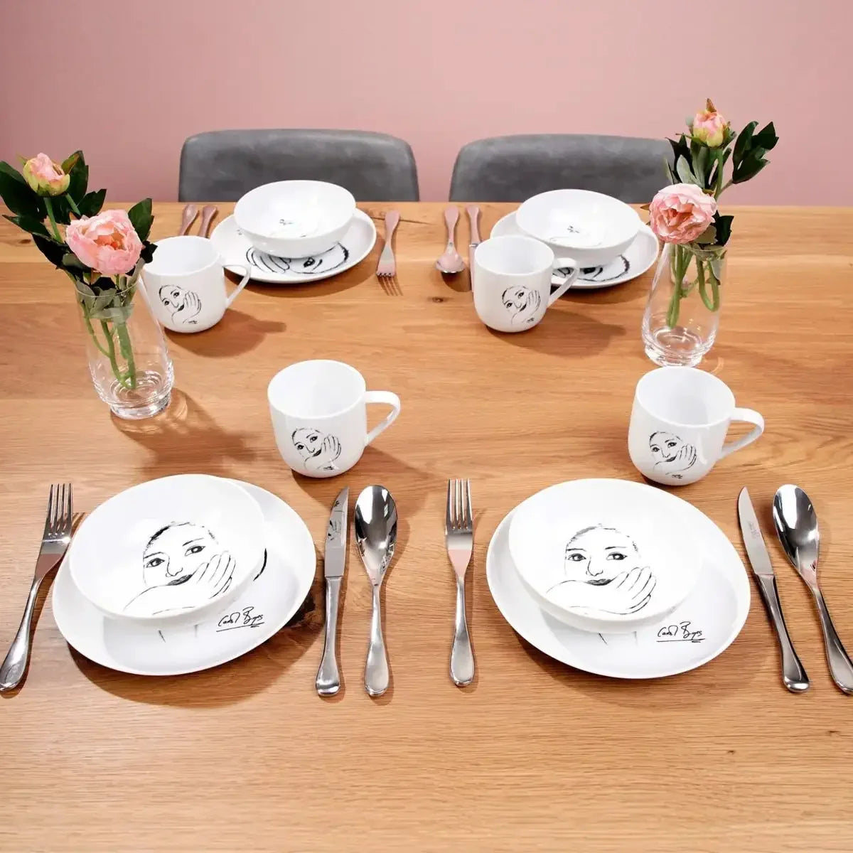 CEREAL / SOUP BOWL SET OF 4 - eye for detail
