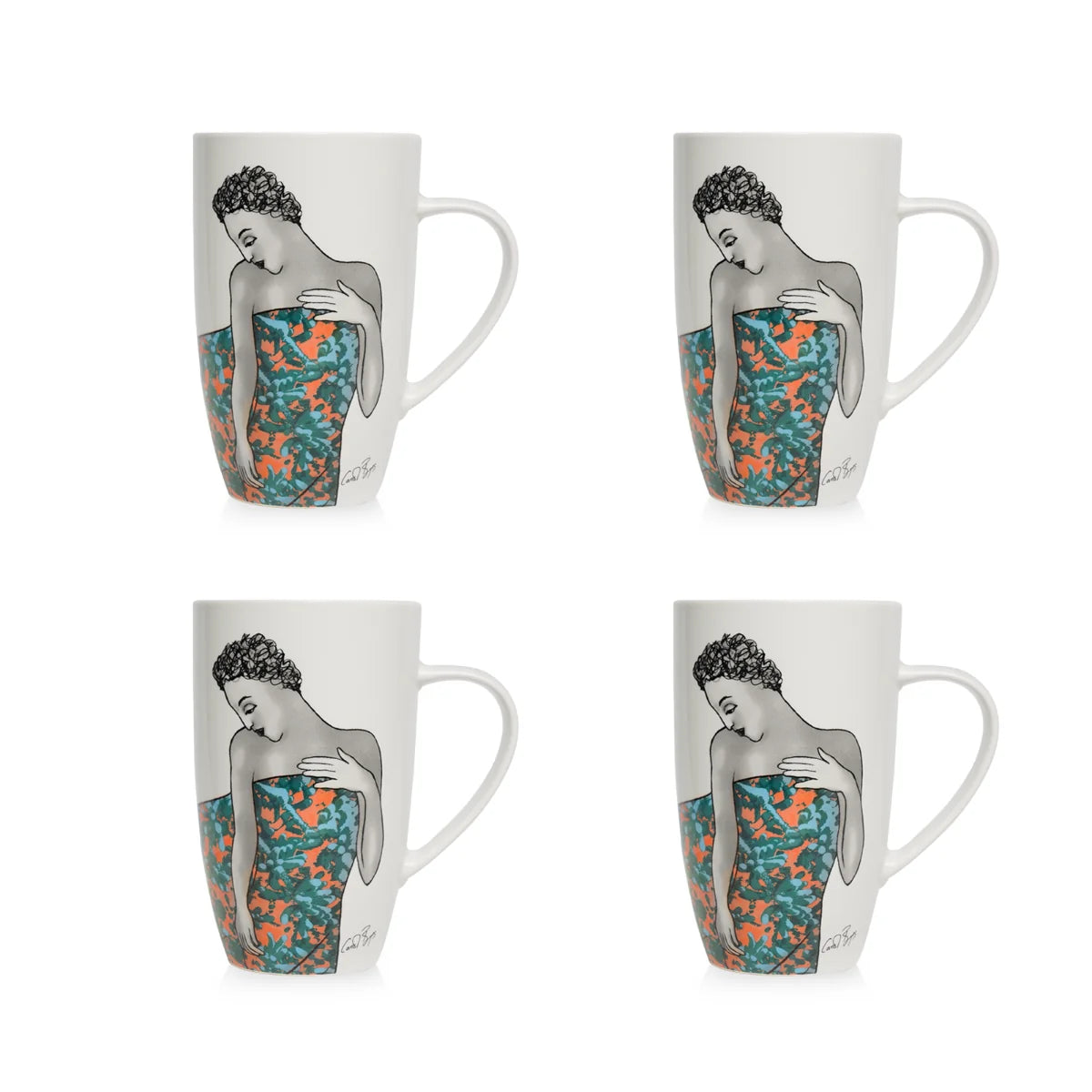 MUG SET OF 4 - strength