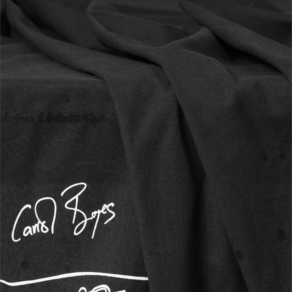 TABLECLOTH 160 x 300 - well framed - black