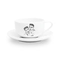 CUP AND SAUCER - two of a kind