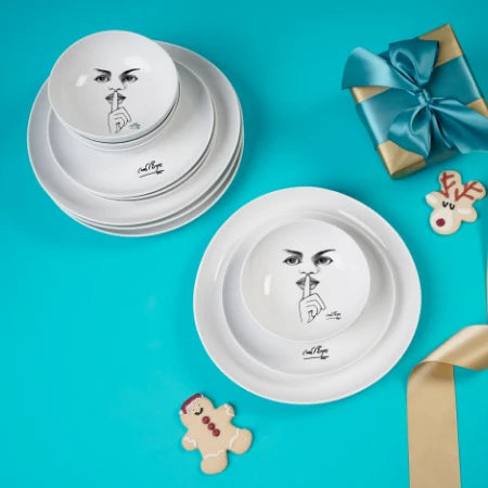 DINNERWARE 12pc SET - it's a secret!