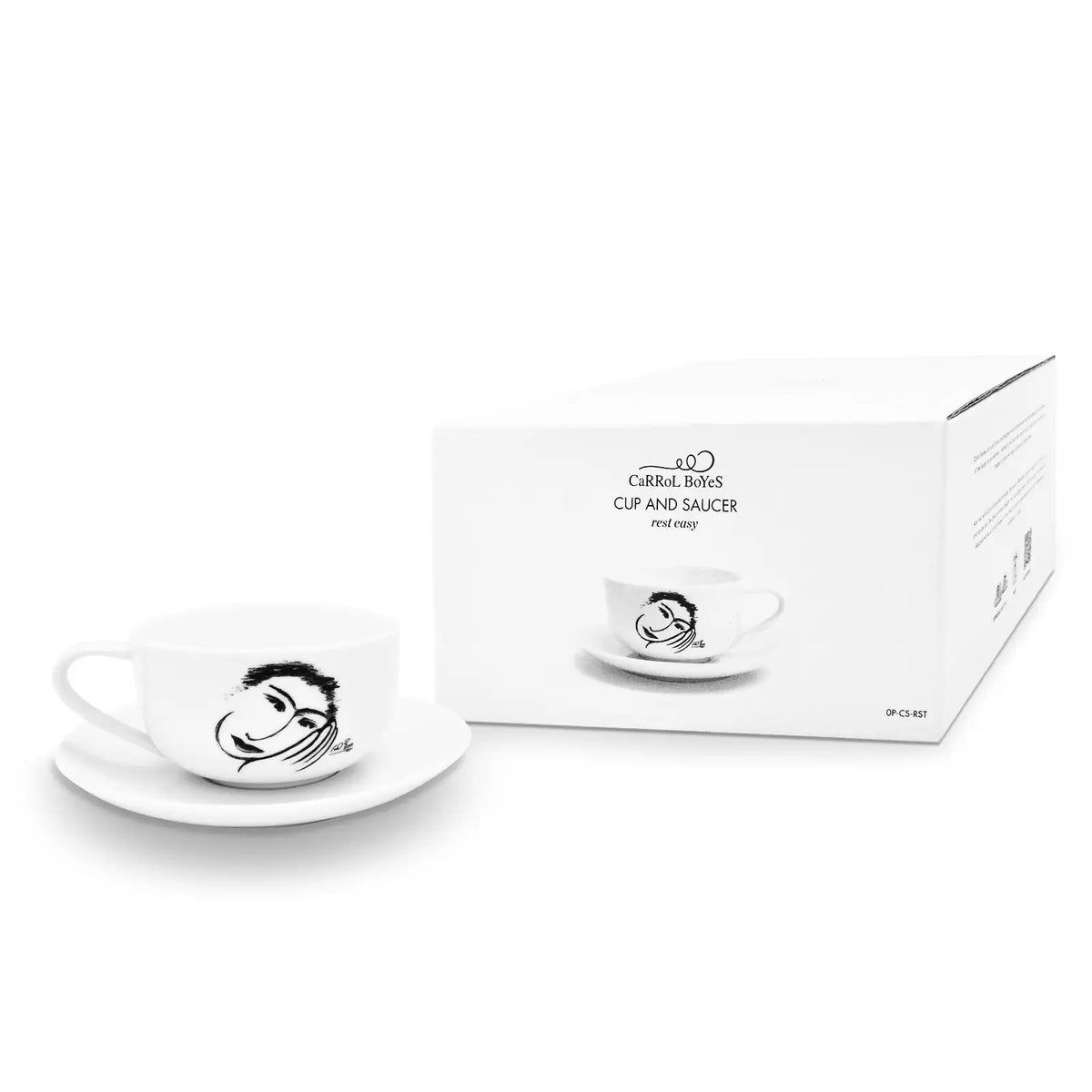 CUP AND SAUCER - rest easy