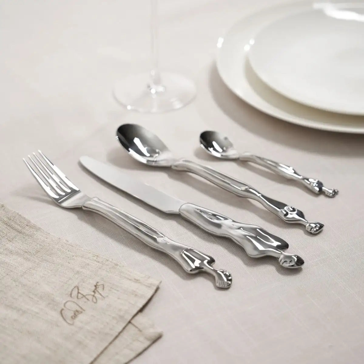 CUTLERY 4pc SET - woman man
