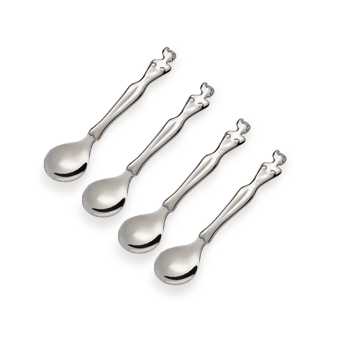 TEASPOON SET OF 4 - woman